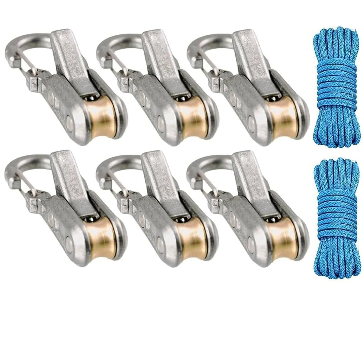 Rope Tightening Tool & Tensioner,Heavy-Duty Retractable Tie Down Rope for Camping, Tarp, Hammock,Boating & Outdoor Gear Securing