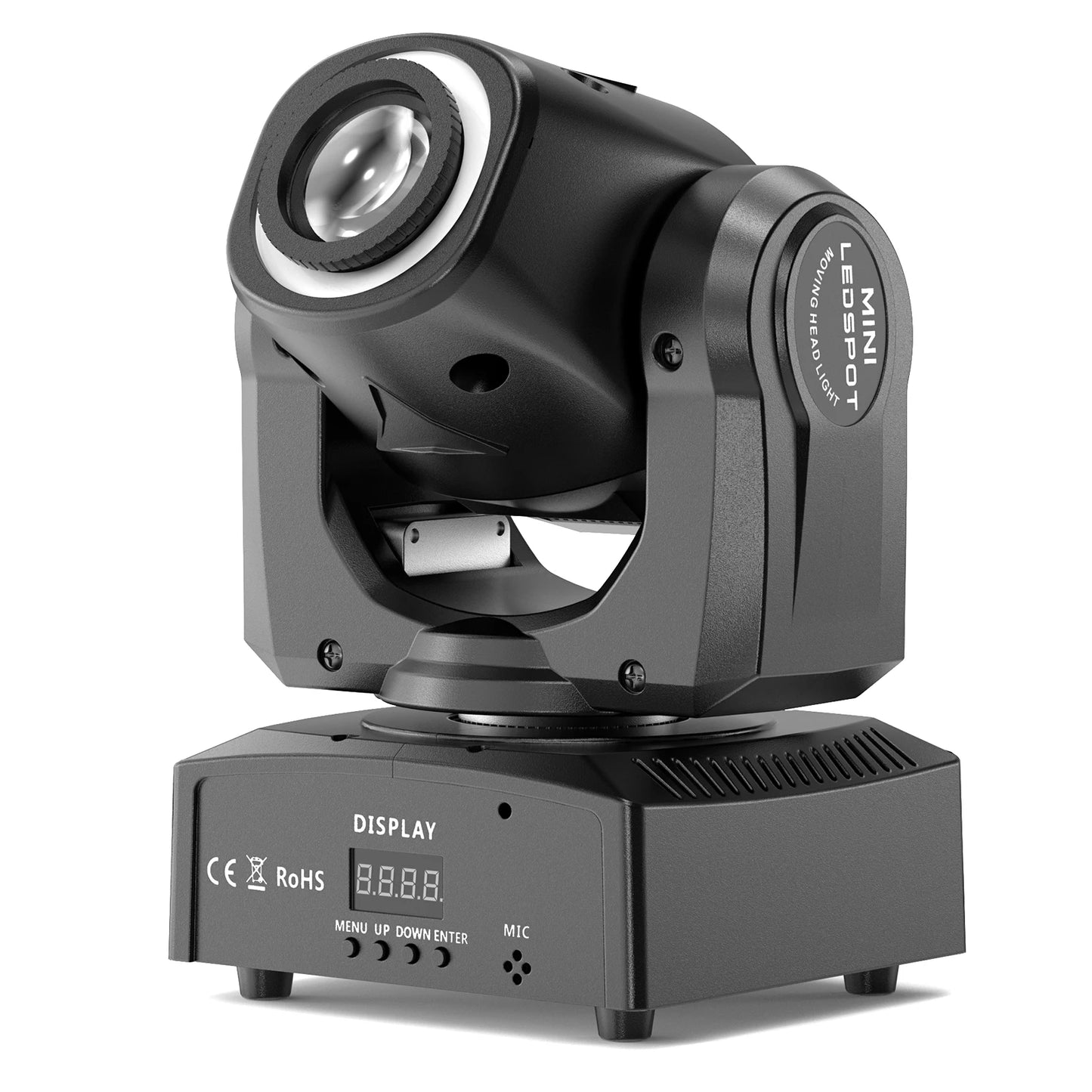 LeLeght 150W LED Beam Pattern Moving Head Stage Effect Lighting 8 patterns DMX512 Master-Slavefor DJ Show Concert Party KTV