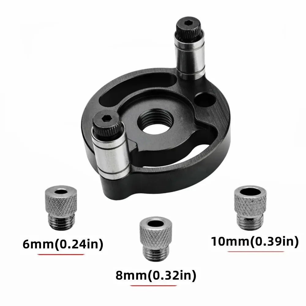 Woodworking Pocket Hole Jig 6/8/10mm Self-centering Vertical Doweling Jig Drill Guide for Locator Hole Puncher Carpentry Tools