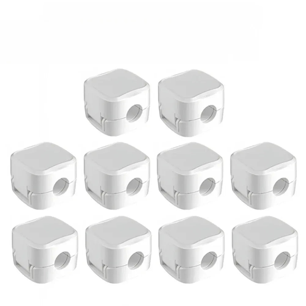 Magnetic Cable Clip Cable Holder,Adhesive Wire Keeper Cord Cable Organizer ,Usb Charging Line Winder For Office Desktop Home