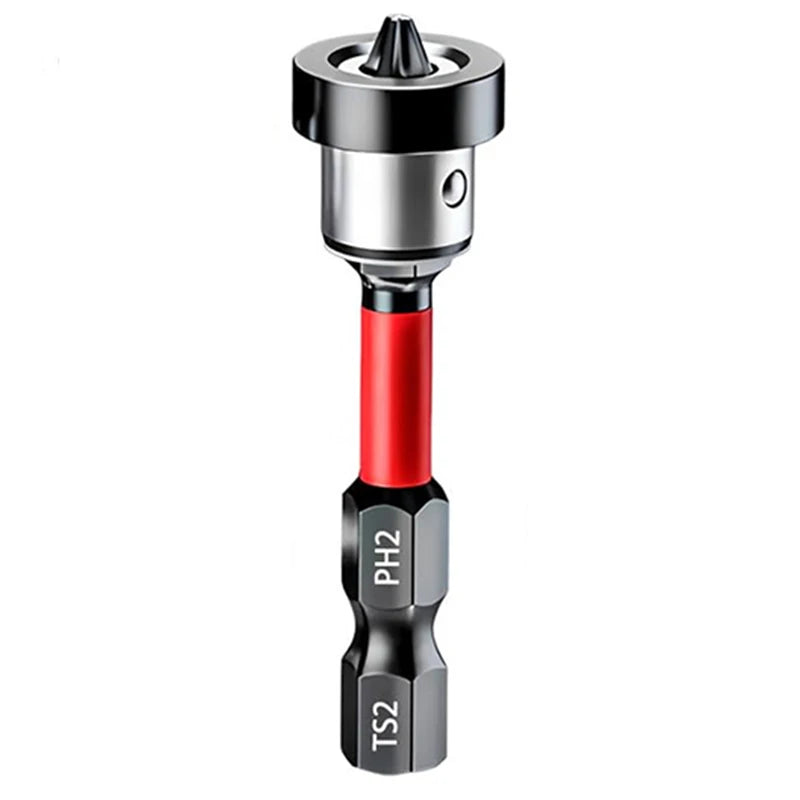 1/3/5pcs Setter Magnetic Positioning Screwdriver PH2 Bits 1/4" Hex Shank Bit Plasterboard Screws Locating Batch Head Tools