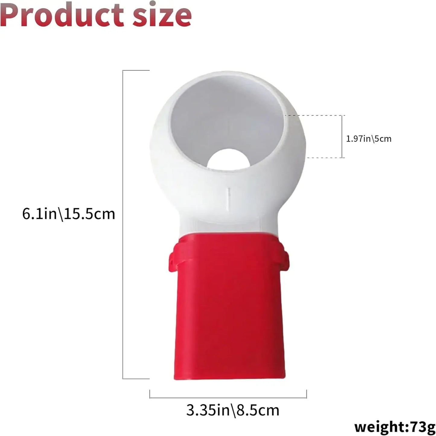 Drill Dust Collector Box 3D Printed Drill Dust Collection Mess-Free Wall Drilling Compatible with Most Drill Bits