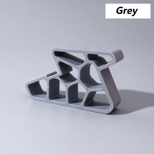 Heavy Duty Door Stopper Non-Slip Balcony Window Door Wedge Easy Install for Home Office Bathroom Kitchen, Track Lock & Anti-Slam