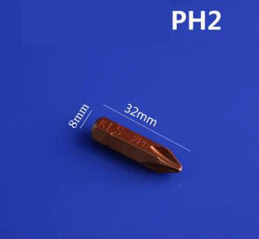 8mm PH1 PH2 PH3 Slotted Screwdriver Bit Repair Tools Screwdrivers Kit Hex Shank Drill Bit for Power Household Hand Tool Отверток