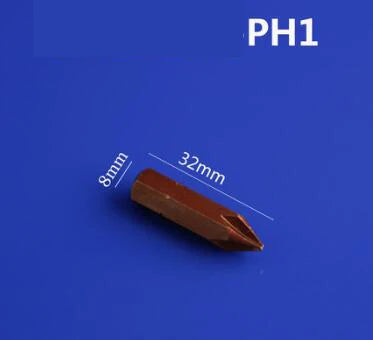 8mm PH1 PH2 PH3 Slotted Screwdriver Bit Repair Tools Screwdrivers Kit Hex Shank Drill Bit for Power Household Hand Tool Отверток