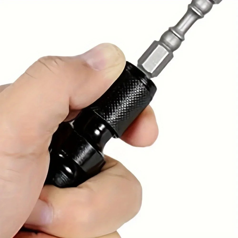 1pc Impact Wrench to Drill Adapter 1/2 to 1/4 Hex Converter Socket Extension Bit Holder for Electric Wrench and Power Tools