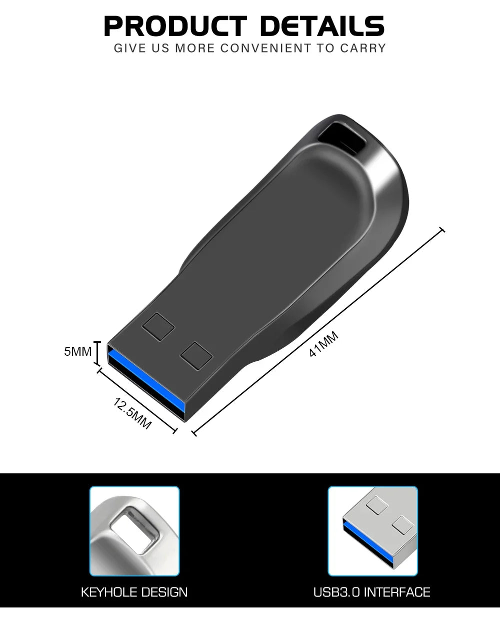 Fast Usb 3.0 Flash Drive 128gb 256gb Mini Pen Drive 64GB High Speed USB Flash Pendrive 8GB 16GB 32GB Portable memory stick
