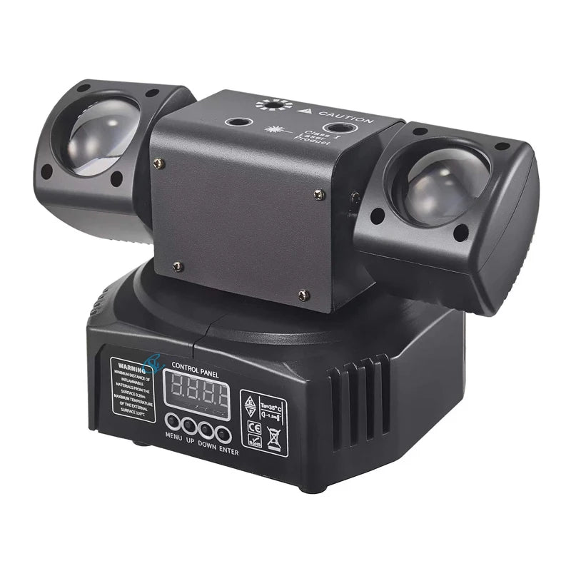 Stage Light 36W Moving Head Remote Control DMX512 RGBW RG Laser For DJ Party Christmas Rotating LED Stage Effect Light