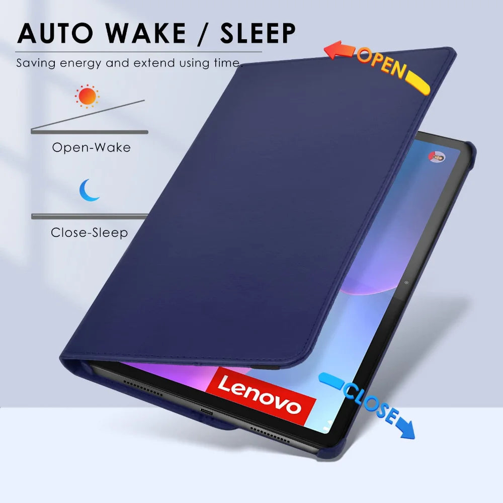 Rotating Case For Lenovo XiaoXin Pad Pro 11.2 inch P11 Pro Gen 2 TB-132FU 2022 PU Leather Shell Tablet Funda Pad Pro 2022 11.2"