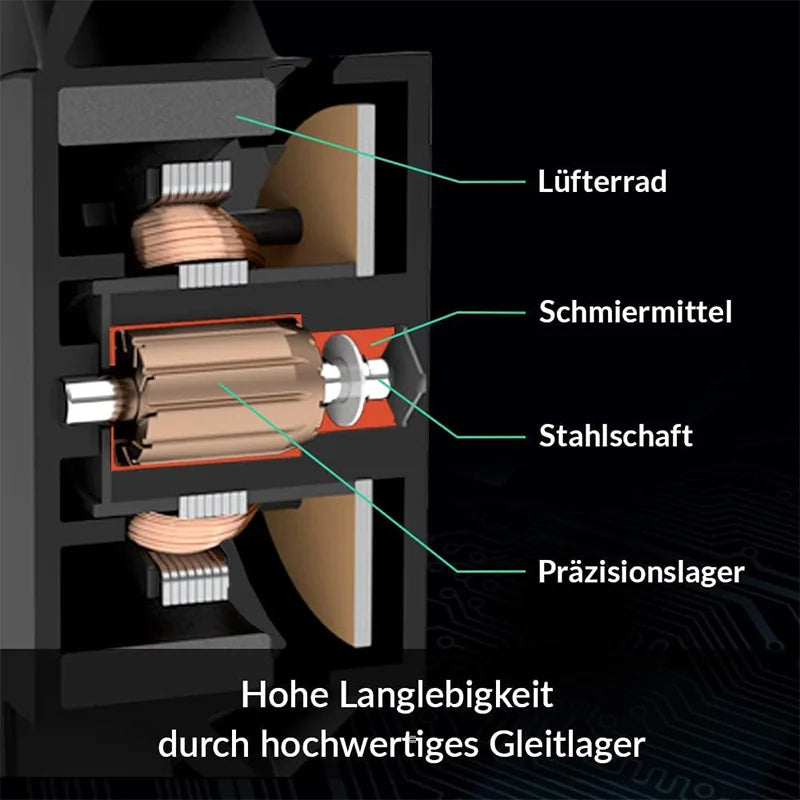 ARCTIC F9 - PC Fan, 92mm Standard Case Fan, Quiet Motor, Computer, Push- or Pull Configuration, Fan Speed: 1800 RPM