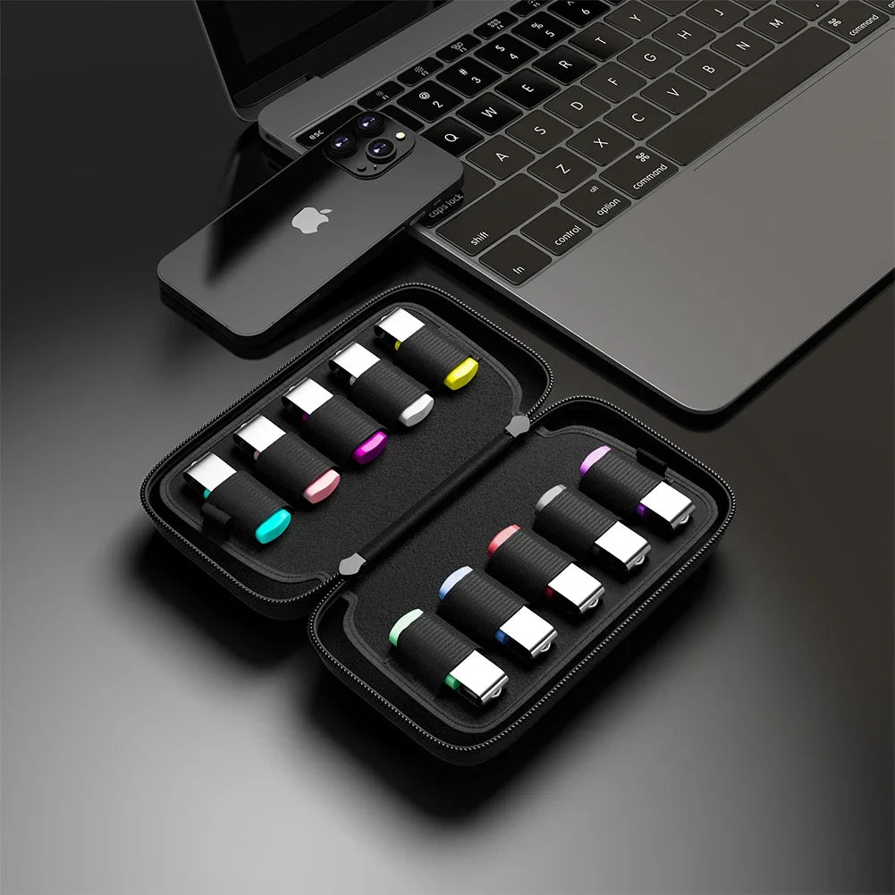 USB Flash Drive Case Storage Case Holder USB Flash Drive Storage Bag Electronic Accessories Organizer For USB Flash Drive Pen
