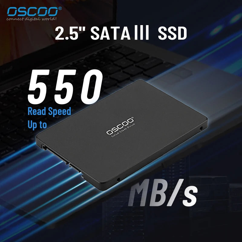OSCOO 120GB SSD SATAIII 2.5 Inch HDD 240GB SATA3 6GB/s  Hard Drive  For Laptop Internal Solid State Disk