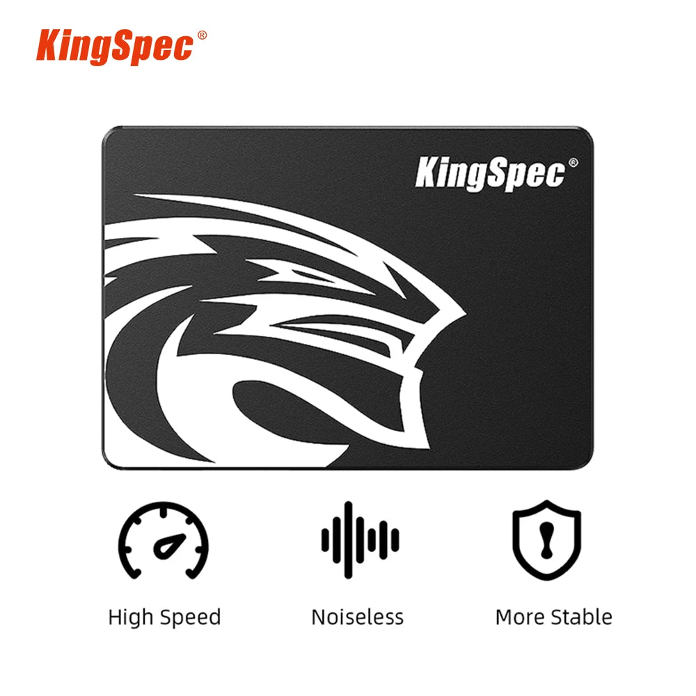 KingSpec Hdd 2.5 SATA3 SSD 120gb 240gb 480gb 128GB 256G 1TB 2TB 4TB Internal Solid State Hard Drive for Laptop Hard Disk Desktop