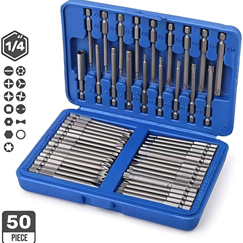 50pc long torx set